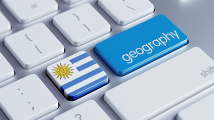 Fototapeta premium Uruguay Geography Concept.