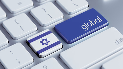 Fototapeta premium Israel Global Concept
