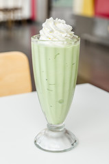 Green tea frappe