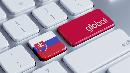 Fototapeta premium Slovakia Global Concept