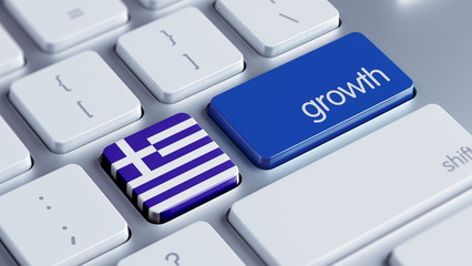 Greece Growth Concept.