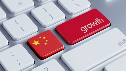 Fototapeta premium China Growth Concept.