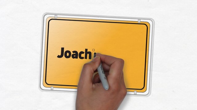Joachimsthal Ortseingangsschild Ortseingang Stadt