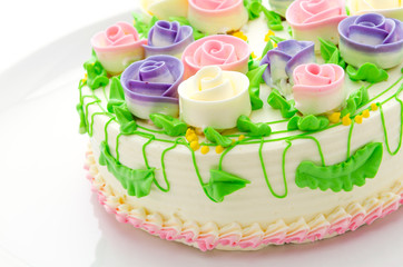 Flower cakes