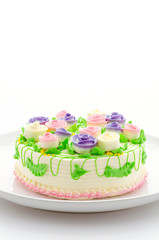 Flower cakes