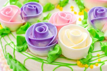 Flower cakes