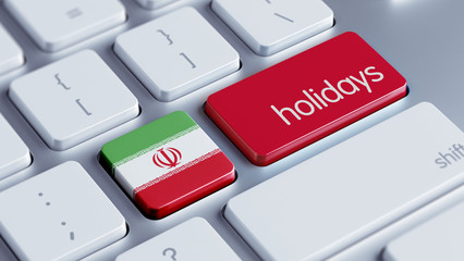 Fototapeta premium Iran Holidays Concept