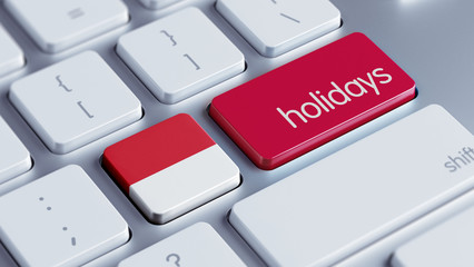 Indonesia Holidays Concept