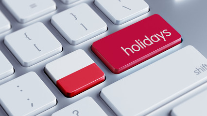 Fototapeta premium Poland Holidays Concept