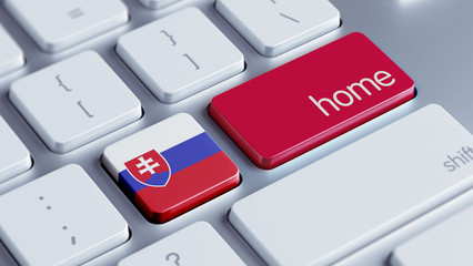 Fototapeta premium Slovakia Home Concept