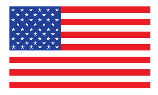 Illustration of the USA flag