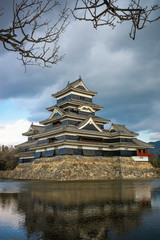 Naklejka premium Matsumoto Castle, Japan