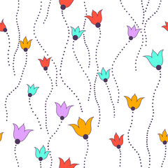 floral seamless pattern