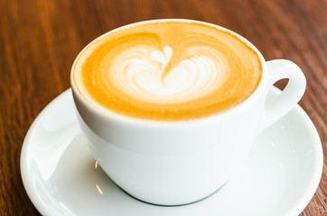 Latte coffee