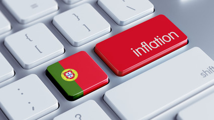 Portugal Inflation Concept.