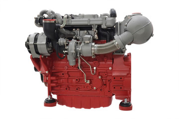 Naklejka premium The image of an engine