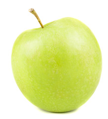 Green apple isolated on white