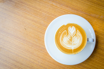 Latte coffee
