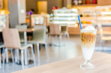 Iced coffee