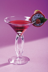 Campari Cocktail mit Pitahaya