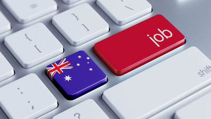 Australia Job Concept