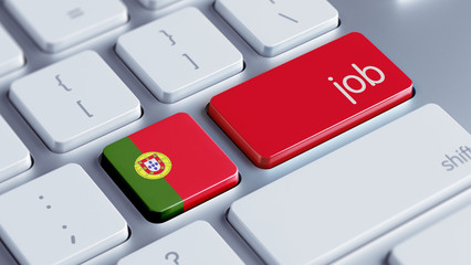 Fototapeta premium Portugal Job Concept