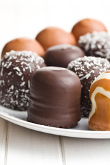 chocolate covered marshmallows