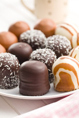 chocolate covered marshmallows