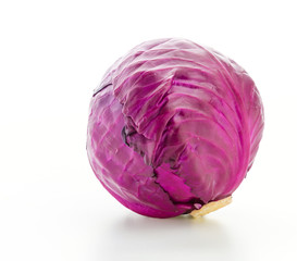 Obraz premium Cabbage isolated on white