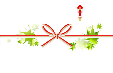 熨斗、水引、夏