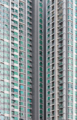 Modern condominium exterior