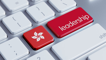 Fototapeta premium Hong Kong Leadership Concept
