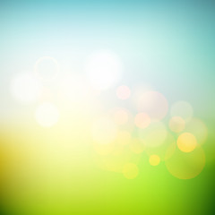 Soft colored abstract summer light  background for design