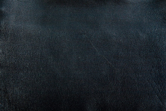 High resolution black leather texture