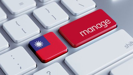 Taiwan Manage Concept