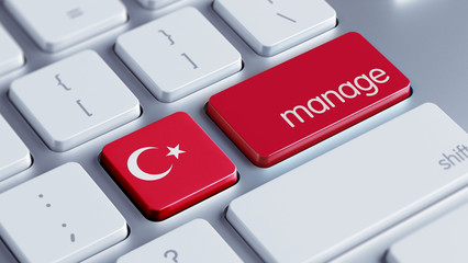 Fototapeta premium Turkey Manage Concept
