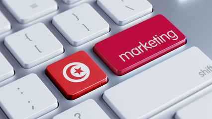 Fototapeta premium Tunisia Marketing Concept