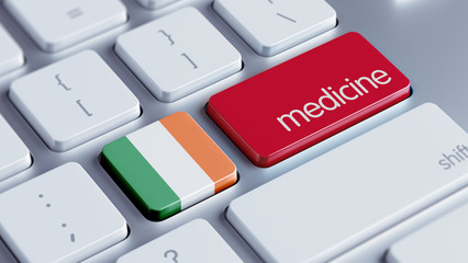 Fototapeta premium Ireland Medicine Concept