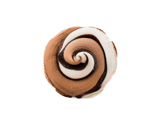 Chocolate Ice Cream isolated