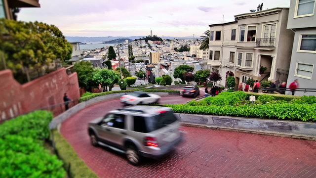 City Traffic Time Lapse 
