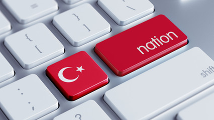 Fototapeta premium Turkey Nation Concept