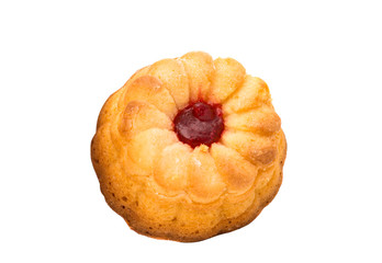 muffins with filling isolated