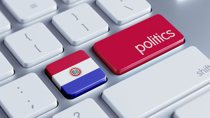 Fototapeta premium Paraguay Politics Concept