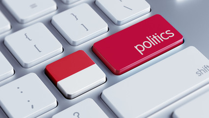 Fototapeta premium Indonesia Politics Concept