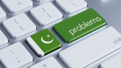 Pakistan Problems Concept