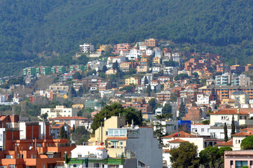 Naklejka premium Views of Barcelona. Spain