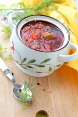 Red soup 
