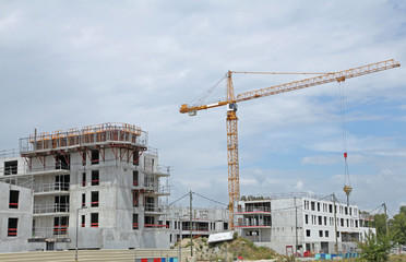 immeuble en construction