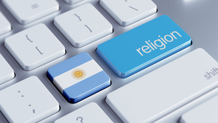Fototapeta premium Argentina Religion Concept