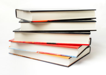 A pile of books